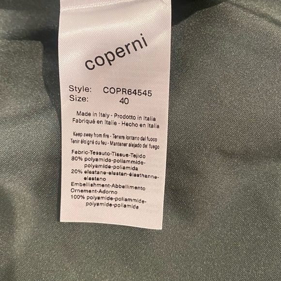 NEW Coperni Asymmetrical Mini Dress - Picture 6 of 13